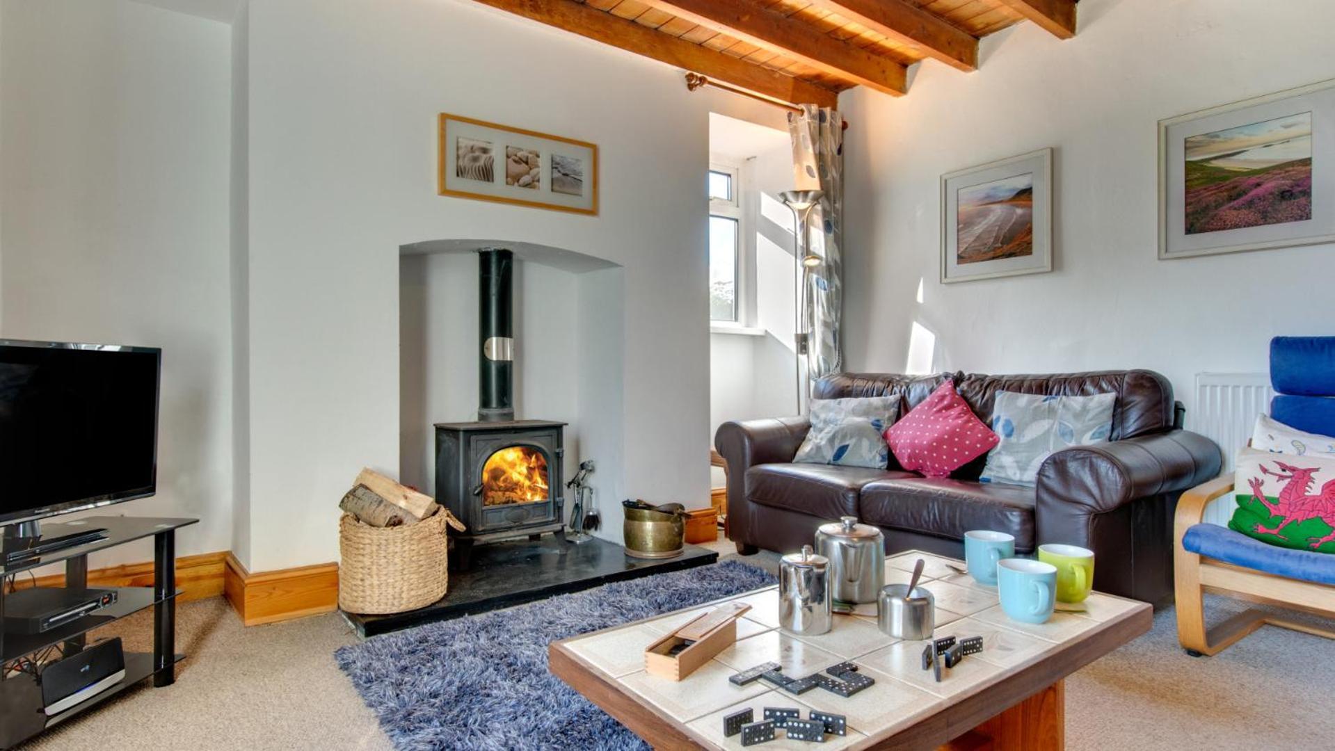 West End Cottage Llangennith Exterior foto