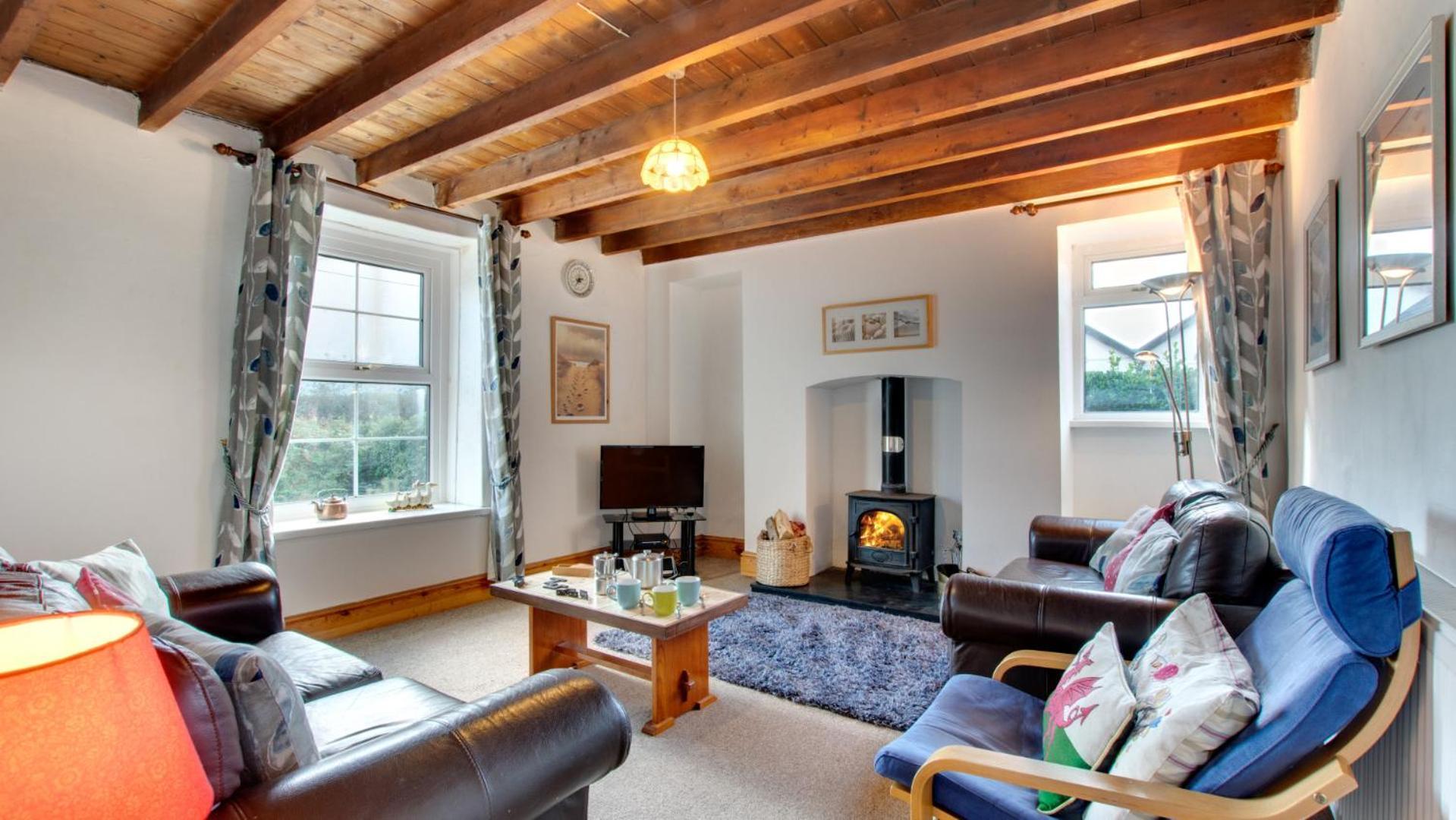 West End Cottage Llangennith Exterior foto